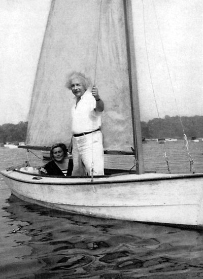 Albert Einstein, matemático y físico teórico germano-suizo de Unbekannt