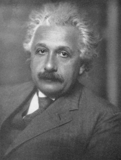 Albert Einstein, matemático y físico germano-suizo-estadounidense de Unbekannt
