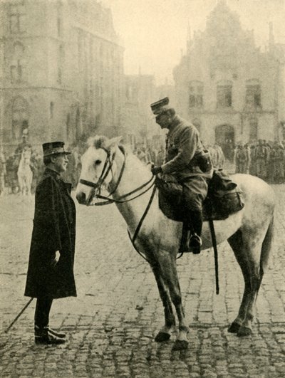 Albert I de Bélgica, Primera Guerra Mundial, 1914, c1920 de Unbekannt