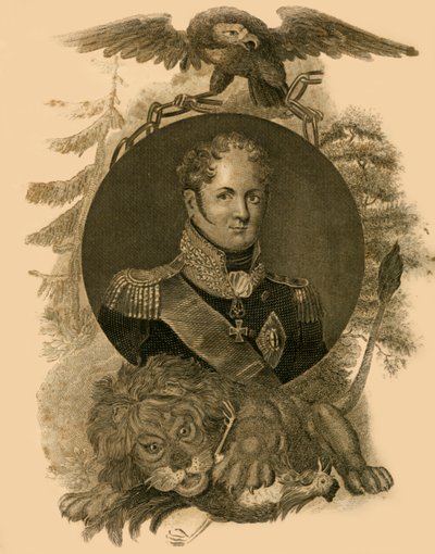 Alejandro Emperador de Rusia, 1816 de Unbekannt