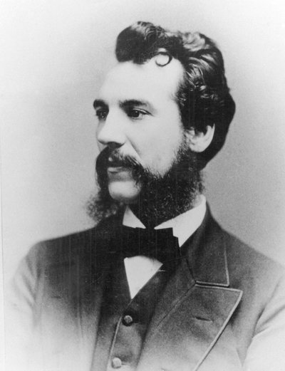 Alexander Graham Bell 1847-1922, inventor estadounidense nacido en Escocia de Unbekannt