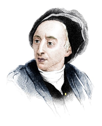 Alexander Pope, poeta inglés del siglo XVIII, c1850 de Unbekannt