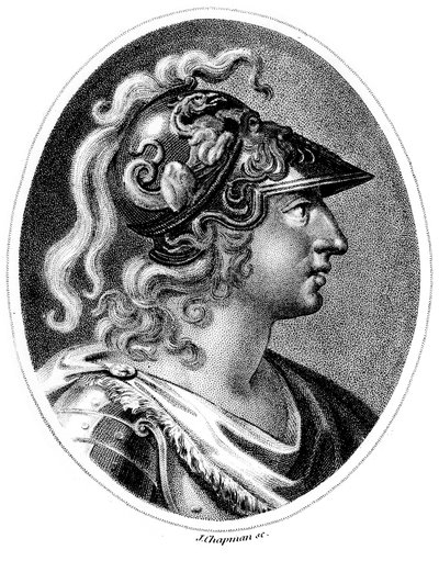 Alejandro Magno 356-323 a.C., c1800 de Unbekannt