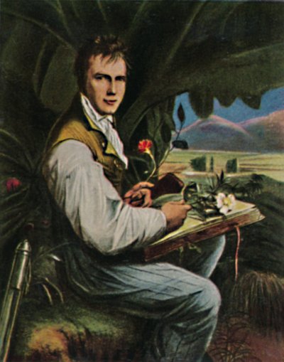 Alexander von Humboldt 1769-1859. - Pintura de Weitsch, 1934 de Unbekannt
