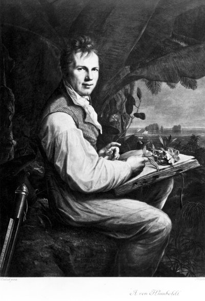 Alexander von Humboldt, naturalista y explorador alemán, c. 1806 de Unbekannt
