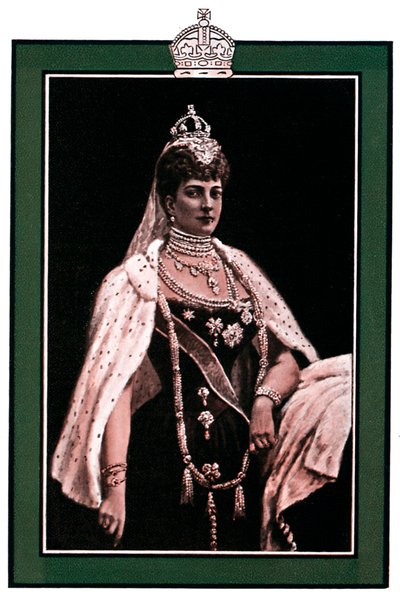 Alejandra de Dinamarca 1844-1925, Reina Consorte del Rey Eduardo VII, 1902-1903 de Unbekannt