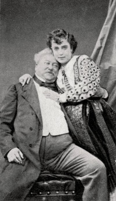 Alexandre Dumas, el Viejo, novelista y dramaturgo francés, c1865 de Unbekannt