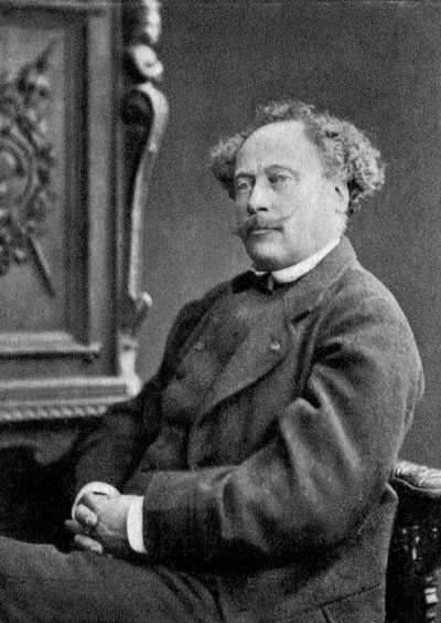 Alexandre Dumas el Joven, dramaturgo y novelista francés, 1884 de Unbekannt
