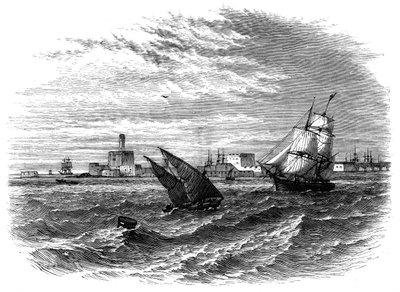 Alejandría desde el mar, Egipto, c1890 de Unbekannt