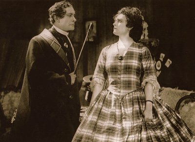 Alfred Abel y Paola Negri en 