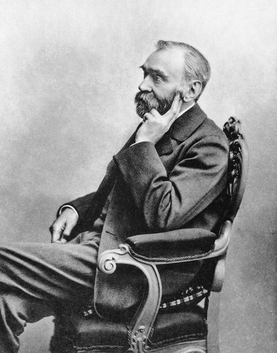 Alfred Bernhard Nobel, c. 1880s de Unbekannt