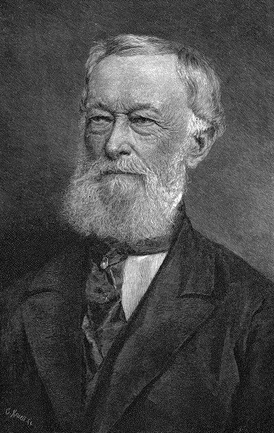 Alfred Krupp, industrial y fabricante de armamentos alemán, 1886 de Unbekannt