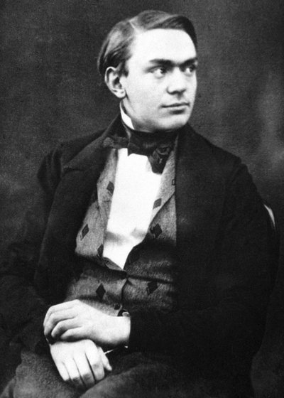 Alfred Nobel 1833-1896, a los 20 años de Unbekannt