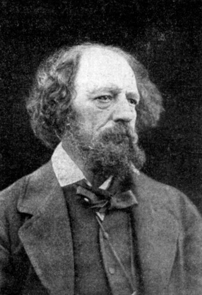 Alfred Tennyson, 1er barón Tennyson, poeta inglés, c1880 de Unbekannt