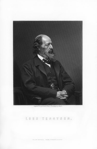 Alfred Tennyson, 1er Barón Tennyson, Poeta Laureado del Reino Unido de Unbekannt