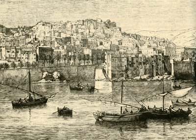 Argel, desde el mar, 1890 de Unbekannt