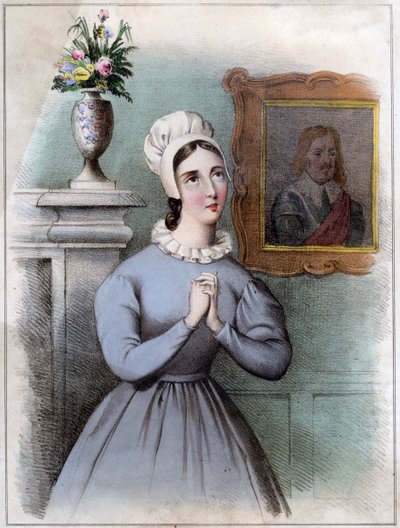 Alice Bridgenorth, un personaje en la novela de Walter Scott Peveril del Pico, siglo XIX de Unbekannt