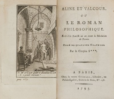 Aline et Valcour ou, Le Roman philosophique por Marquis de Sade de Unbekannt