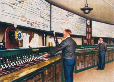 Caja de señales totalmente eléctrica, 1938 de Unbekannt