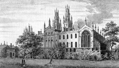 All Souls College, Universidad de Oxford de Unbekannt