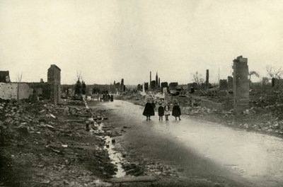 Todo lo que queda de Sermaize, 1919 de Unbekannt