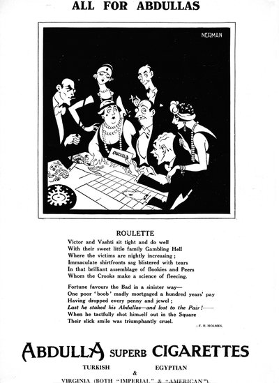Todo por Abdullas - Ruleta, 1927 de Unbekannt