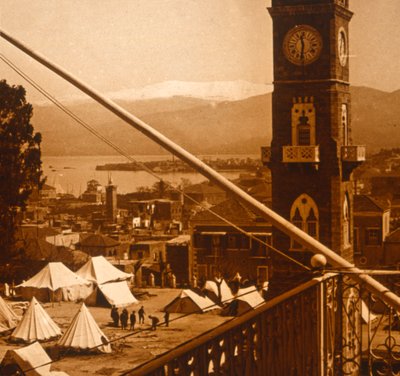 Campamento Aliado, Tesalónica, Grecia, c. 1914-c. 1918 de Unbekannt