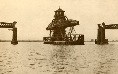 Puente giratorio de Alloa, 1930 de Unbekannt