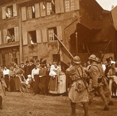 Alsacia es tomada, c1914-c1918 de Unbekannt