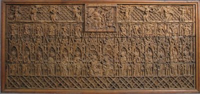 Frontal de altar, británico, finales del siglo XIV de Unbekannt