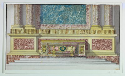 Altar Mensa para la Capilla Borghese, Santa Maria Maggiore, Roma de Unbekannt