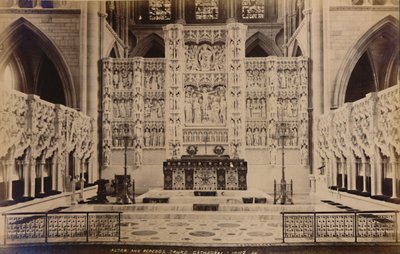 Altar y Retablo de la Catedral de Truro, 1929 de Unbekannt