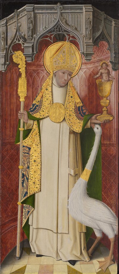 Retablo de Thuison-les-Abbeville: San Hugo de Lincoln, 1490-1500 de Unbekannt