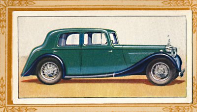 Alvis Silver Eagle Saloon, c1936 de Unbekannt