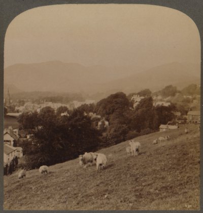 Ambleside, en el hermoso Valle del Rothay, Distrito de los Lagos, Inglaterra, 1903 de Unbekannt