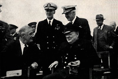 Presidente Americano y Primer Ministro Británico, 14 de agosto de 1941, 1945 de Unbekannt