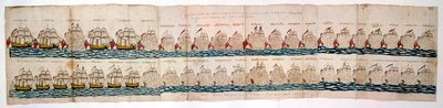 Guerra de Independencia de los Estados Unidos: Batalla de Yorktown, 1781 de Unbekannt