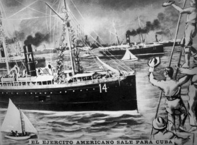 El ejército estadounidense se va a Cuba, 1898, 1920s de Unbekannt