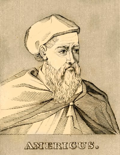 Américo, 1454-1512, 1830 de Unbekannt