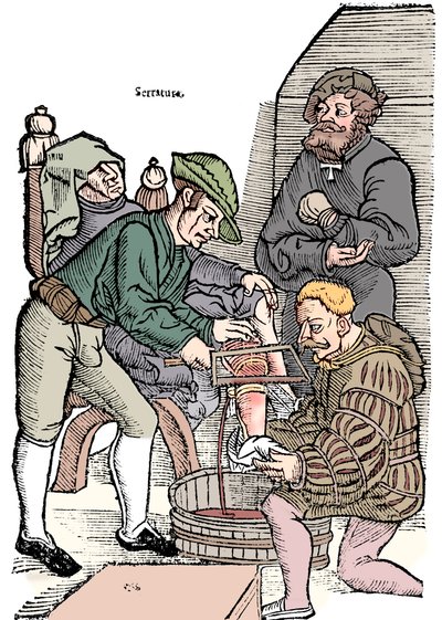 Amputación de una pierna sin anestesia, 1593 de Unbekannt