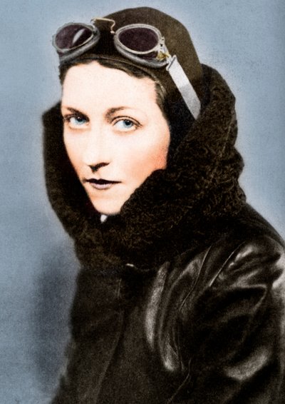 Amy Johnson, piloto, c. 1930s de Unbekannt