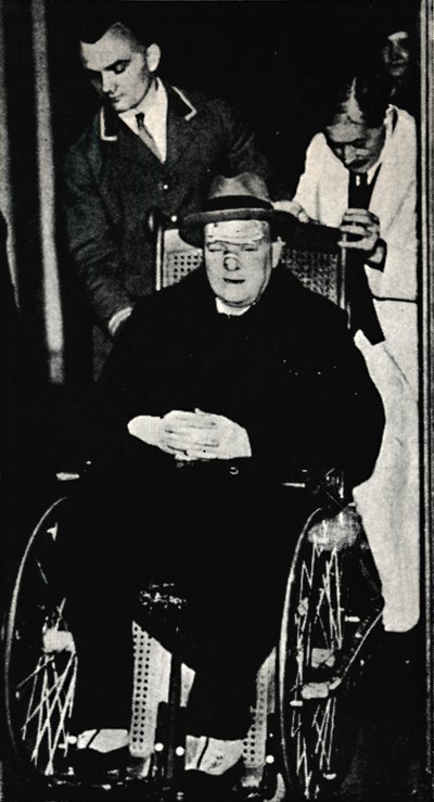 Un accidente al Sr. Churchill, noviembre de 1931, 1945 de Unbekannt