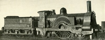 Un ocho pies marcado para el camino abandonado - Ferrocarril de Caledonia, c. 1930 de Unbekannt