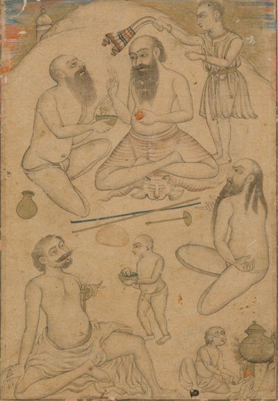 Un Campamento de Yoguis, ca. 1660 de Unbekannt
