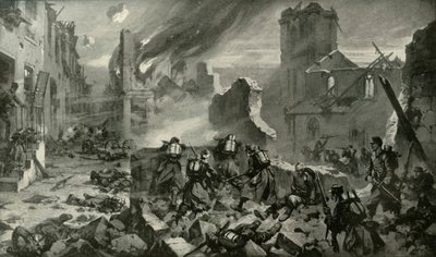 Un incidente en las batallas del Mosa, 1919 de Unbekannt