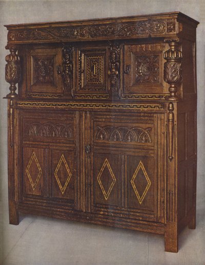 Un aparador de roble del reinado de Jacobo I, c1615, 1936 de Unbekannt