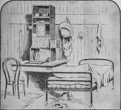 Habitación de oficiales en Pretoria, 1902 de Unbekannt