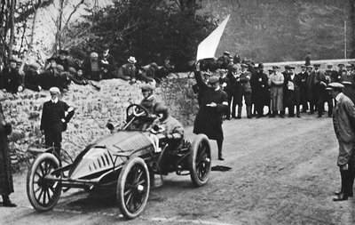 Un temprano Wolseley en la Isla de Man de Unbekannt