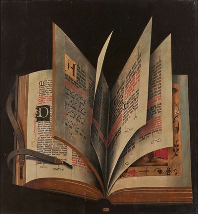 Un libro abierto, mediados del siglo XVI de Unbekannt