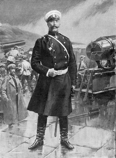 Anatoly Mikhaylovich Stossel, general ruso, Guerra Ruso-Japonesa, 1904-5 de Unbekannt
